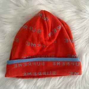 Logo repeat supreme beanie Supreme Logo Repeat Beanie (SS20) - $36 main image 4